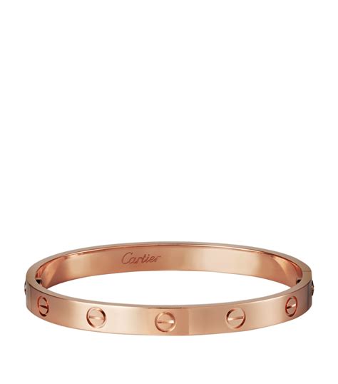 cartier love rose gold bracelet|cartier love bracelet price euros.